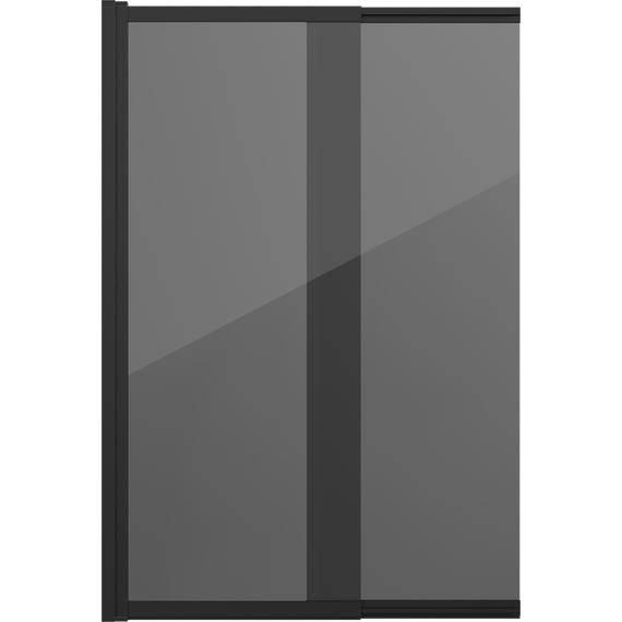 Шторка для ванны Stworki Нюборг 98x145 см STW_801_BL_T, чёрный/тонированное - фото 10