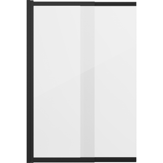 Шторка для ванны Stworki Нюборг 98x145 см STW_801_BL_C, чёрный/прозрачное - фото 11