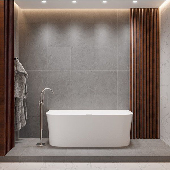 Ванна акриловая Ravak Freedom D 170х80 см XC00D00051 - фото 3