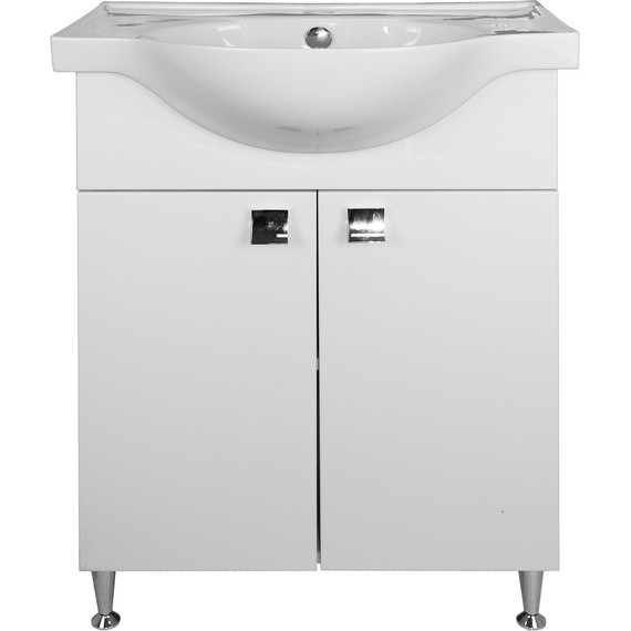 Тумба напольная с раковиной Стиль София 60 см (раковина Teo) - фото, картинка 2 Тумба напольная с раковиной Стиль София 60 см (раковина Teo) - фото 2