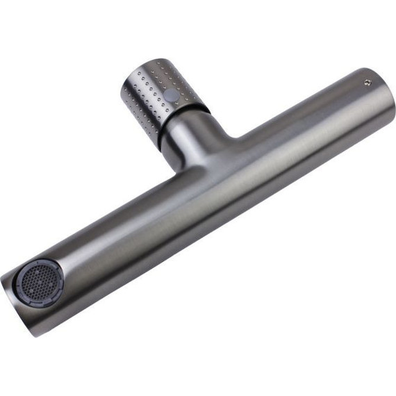 Смеситель для раковины настенный Bronze de Luxe Liberty 301GG, графит, Цвет производителя: оружейная сталь - фото 4