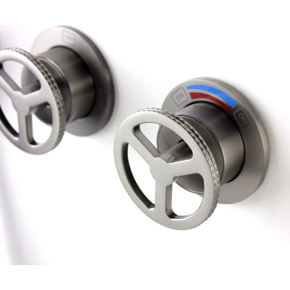 Душевая система для душа Bronze de Luxe Liberty 5011GG-L, графит - фото 10