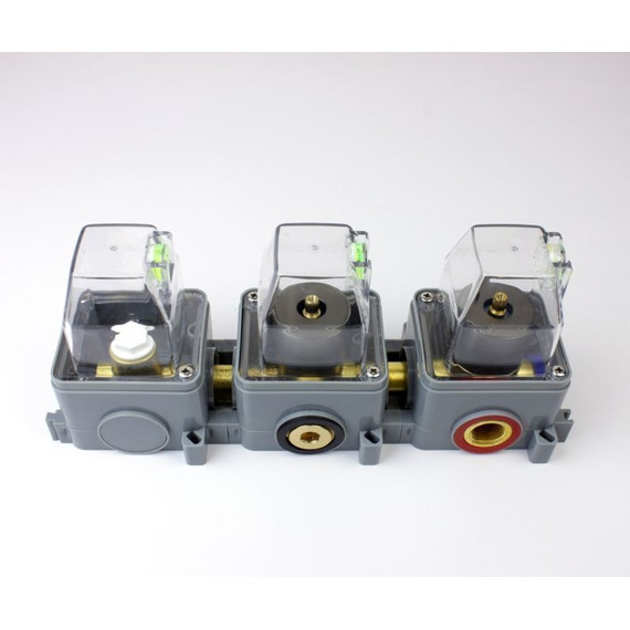 Душевая система для душа Bronze de Luxe Liberty 5011GG-L, графит - фото 13