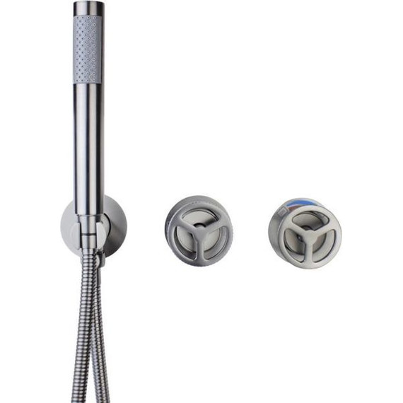 Душевая система для душа Bronze de Luxe Liberty 5011GG-L, графит - фото 9