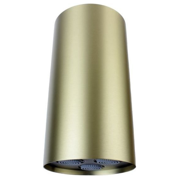 Верхний душ Bronze de Luxe Liberty 80x80 мм 501BG, золото матовое - фото 2