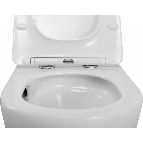 Унитаз подвесной безободковый Cezares Stream-Tor CZR-2426-TH-TOR/SC с тонкой крышкой микролифт (Система смыва торнадо) - фото, картинка 9 Унитаз подвесной безободковый Cezares Stream-Tor CZR-2426-TH-TOR/SC с тонкой крышкой микролифт (Система смыва торнадо) - фото 9