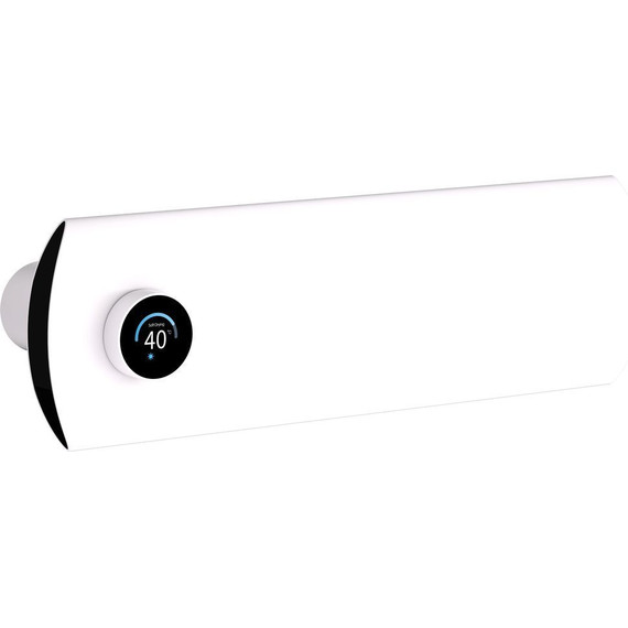 Первый в мире интеллектуальный полотенцесушитель Dagen One 470x145 мм OSW (скрытое подключение) белый матовый - фото 2