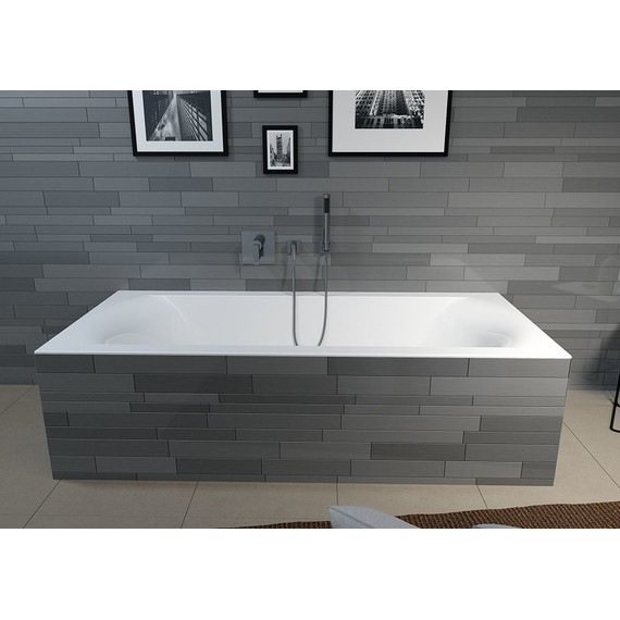 Ванна акриловая Riho LINARES 170x75 см BT4400500000000, Размер - мм: 1700х750 - фото, картинка 8 Ванна акриловая Riho LINARES 170x75 см BT4400500000000, Размер - мм: 1700х750 - фото 8