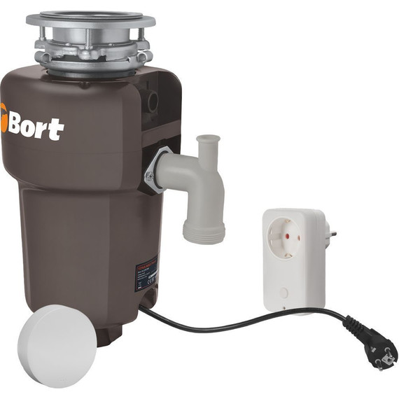 Измельчитель пищевых отходов Bort Titan Max Power Full Control 93410266 - фото 3