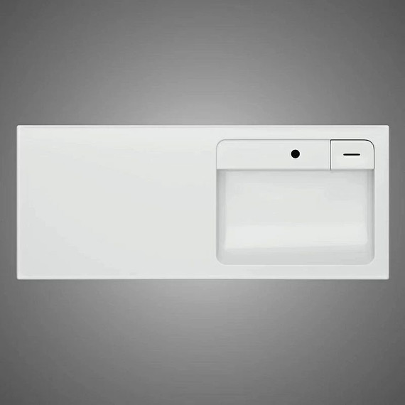 Тумба с раковиной-столешницей Am.Pm X-Joy 120 см R M85AFSX0602WG (раковина M85AWPR1201WG) белый глянцевый - фото 7