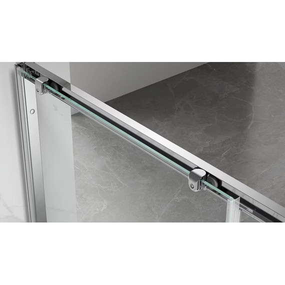 Душевая дверь Veconi 120 см VN55-120-02-C8, хром/матовое - фото 4