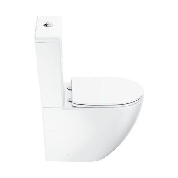 Унитаз-компакт Ravak Optima RimOff Combi X01870 с тонкой крышкой микролифт - фото 3