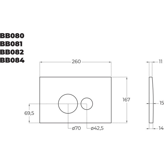 Инсталляция с подвесным унитазом комплект: BelBagno BB026/BB082BL с подвесным безободковым унитазом Niagara Vista NG-9301 сиденье микролифт, крепление, кнопка смыва белый глянцевый - фото 23