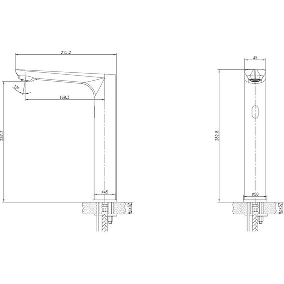 Смеситель для раковины высокий Lemark Project LM4660CE - фото 2