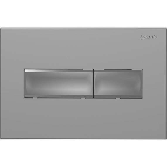 Инсталляция с подвесным унитазом комплект: Loranto 4501 с подвесным безободковым унитазом Niagara Vista NG-9301 сиденье микролифт, кнопка смыва хром матовый - фото 11