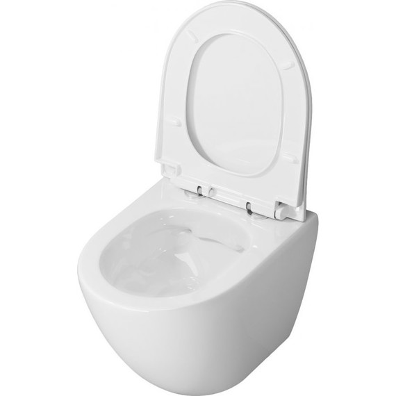 Инсталляция с подвесным унитазом комплект: BelBagno BB026/BB082BL с подвесным безободковым унитазом Niagara Vista NG-9301 сиденье микролифт, крепление, кнопка смыва белый глянцевый - фото 18