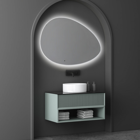 Зеркало Abber Kontur 120 см AG6301SCL-1.2 - фото 2