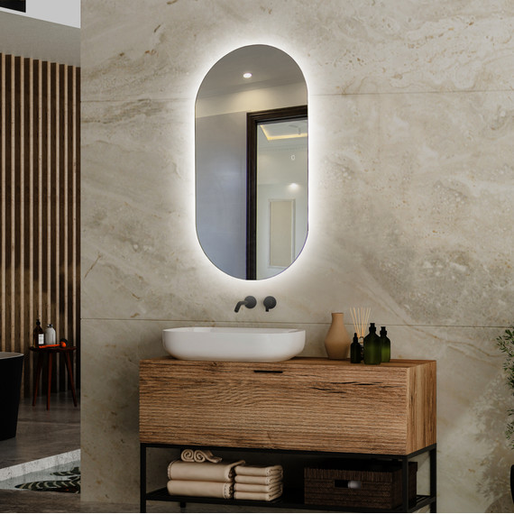 Зеркало Abber Kontur 55 см AG6302S - фото 2