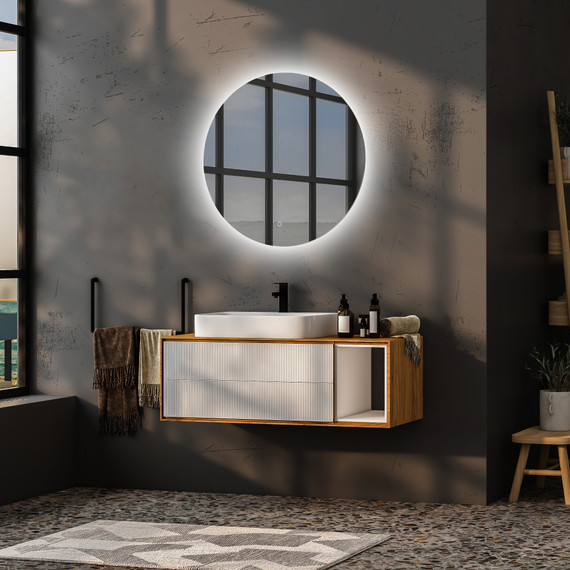 Зеркало Abber Mond 77 см AG6202SL-0.77 - фото 2