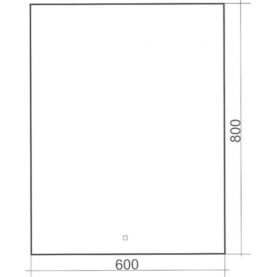 Зеркало Abber See 60 см AG6103S-0.6 - фото 3