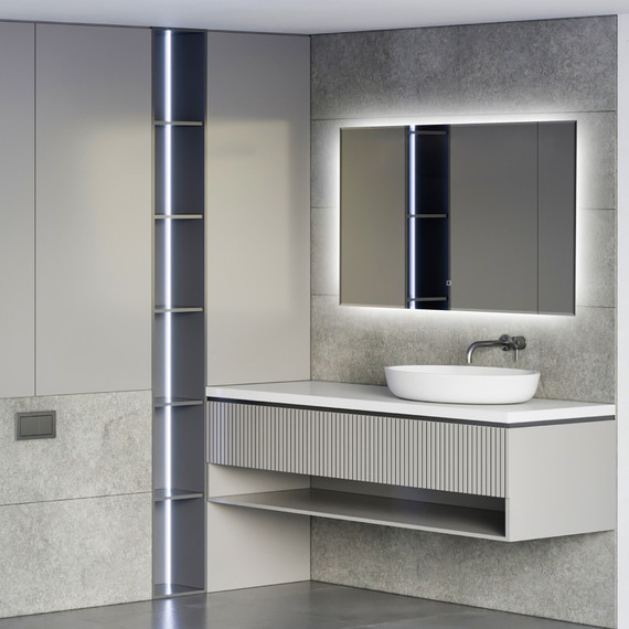 Зеркало Abber See 80 см AG6103SL-0.8 - фото 2