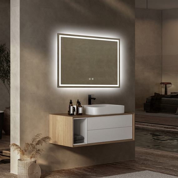 Зеркало Abber See 80 см AG6104SP - фото 2