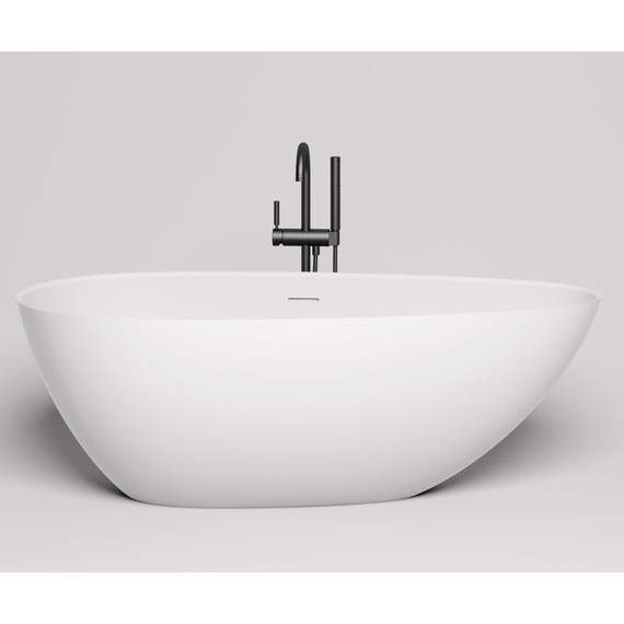 Ванна отдельностоящая Salini Paola Basso 160х75 см 101611SM (S-Stone) матовая - фото 