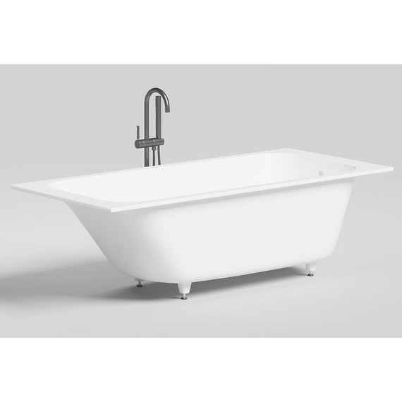 Ванна каменная Salini Orlanda 180х80 см 102012G (S-Sense) глянцевая - фото 