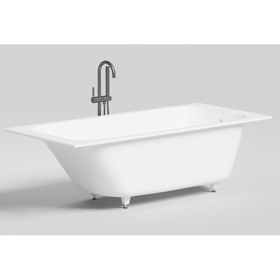 Ванна каменная Salini Orlanda 180х80 см 102012M (S-Sense) матовая - фото 