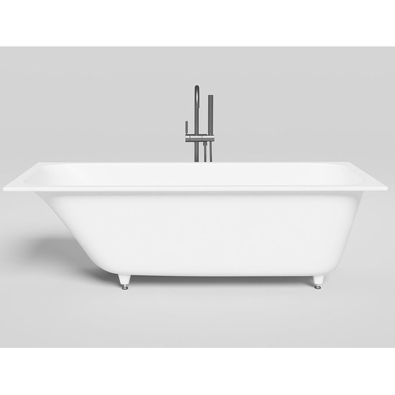 Ванна каменная Salini Orlanda Kit 170х70 см 102111G (S-Sense) глянцевое - фото 