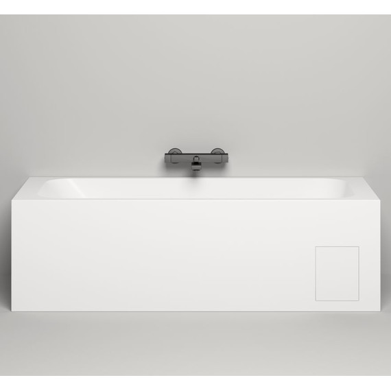 Ванна каменная Salini Orlanda Kit 180х80х60 см 102112M (S-Sense) матовое - фото 