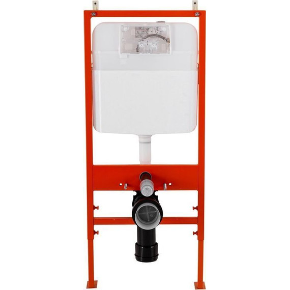 Инсталляция с подвесным унитазом комплект: BelBagno BB026/BB042BL с подвесным безободковым унитазом Niagara Vista NG-9301 сиденье микролифт, крепление, кнопка смыва белый глянцевый - фото 5