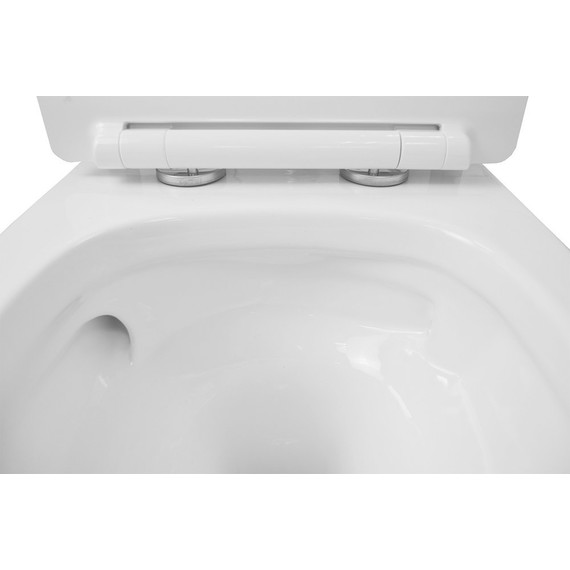 Инсталляция с подвесным унитазом комплект: Grohe Rapid SL 38772001 с подвесным безободковым унитазом Creo Ceramique Tornado CR1100NR сиденье микролифт, крепление, кнопка смыва хром (Система смыва торнадо), Цвет производителя: белый - фото, картинка 13 Инсталляция с подвесным унитазом комплект: Grohe Rapid SL 38772001 с подвесным безободковым унитазом Creo Ceramique Tornado CR1100NR сиденье микролифт, крепление, кнопка смыва хром (Система смыва торнадо), Цвет производителя: белый - фото 13