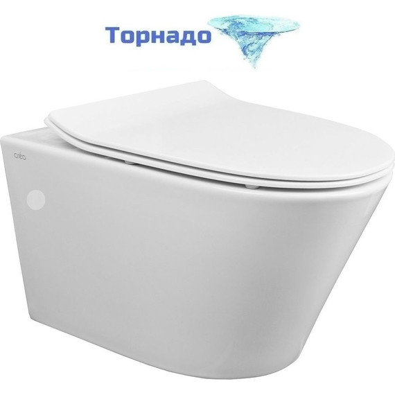 Инсталляция с подвесным унитазом комплект: Grohe Rapid SL 38772001 с подвесным безободковым унитазом Creo Ceramique Tornado CR1100NR сиденье микролифт, крепление, кнопка смыва хром (Система смыва торнадо), Цвет производителя: белый - фото, картинка 2 Инсталляция с подвесным унитазом комплект: Grohe Rapid SL 38772001 с подвесным безободковым унитазом Creo Ceramique Tornado CR1100NR сиденье микролифт, крепление, кнопка смыва хром (Система смыва торнадо), Цвет производителя: белый - фото 2