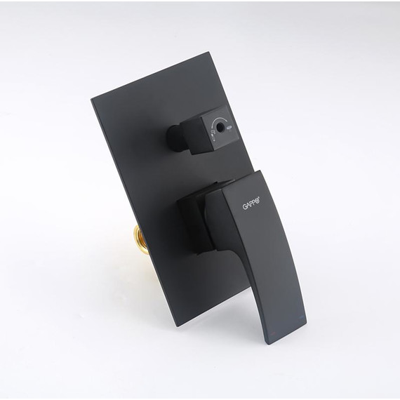 Душевая система для ванны Gappo G7107-6, черный - фото 7