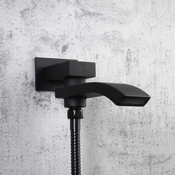 Душевая система для ванны Gappo G7107-6, черный - фото 5