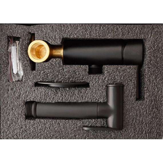 Гигиенический душ CeramaLux KRS/001, черный матовый, Цвет производителя: чёрный матовый - фото 3