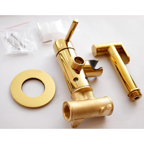 Гигиенический душ CeramaLux KRS/003, золото, Цвет производителя: золото - фото 5