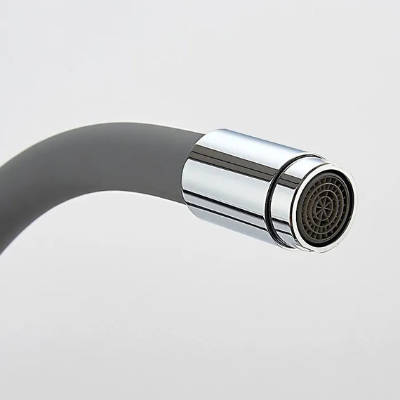 Смеситель для кухни Ledeme L4898-9, хром/серый - фото 3