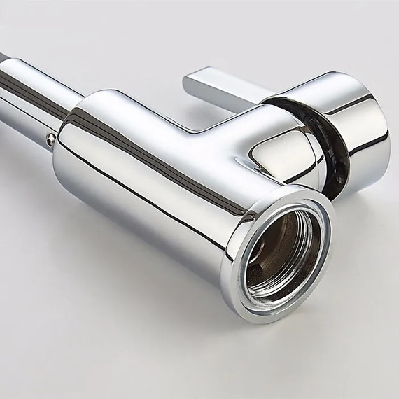 Смеситель для кухни Ledeme L4898-9, хром/серый - фото 5