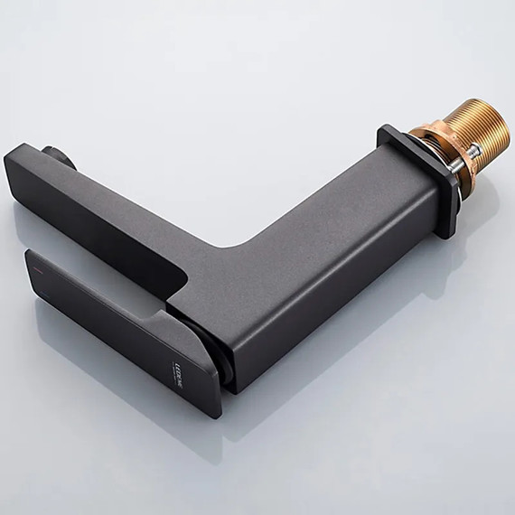 Смеситель для раковины Ledeme L1078U, графит - фото 7