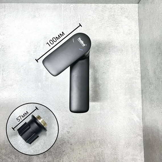 Смеситель для раковины Haiba HB10564-7, чёрный - фото 7