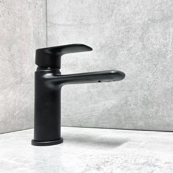 Смеситель для раковины Haiba HB10564-7, чёрный - фото 2