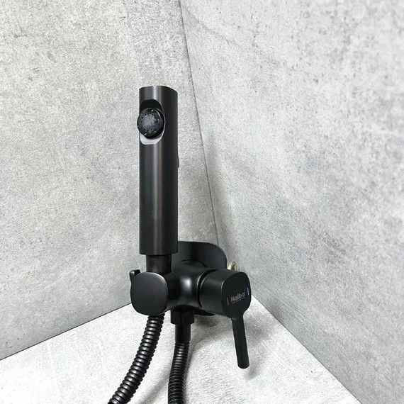 Гигиенический душ Haiba HB5518-7, чёрный - фото 2