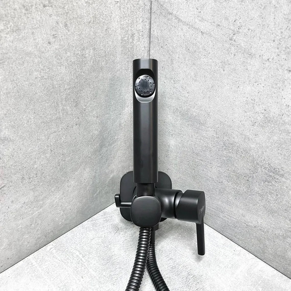 Гигиенический душ Haiba HB5518-7, чёрный - фото 4