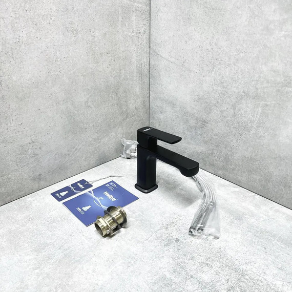 Смеситель для раковины Haiba HB10512-7, чёрный - фото 6