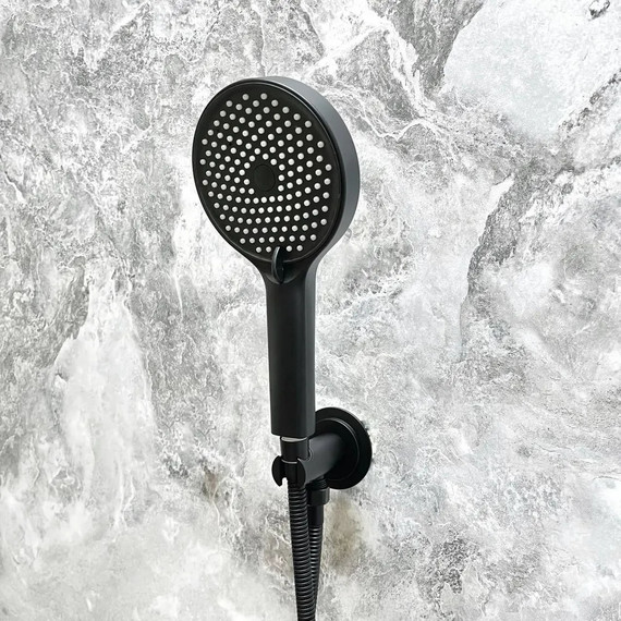 Душевая система для ванны Haiba HB80553-7, чёрный - фото 3