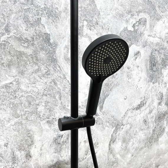 Душевая стойка Haiba HB24553-7, чёрный - фото 2