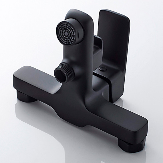 Смеситель для ванны Ledeme L3280B, чёрный - фото 4