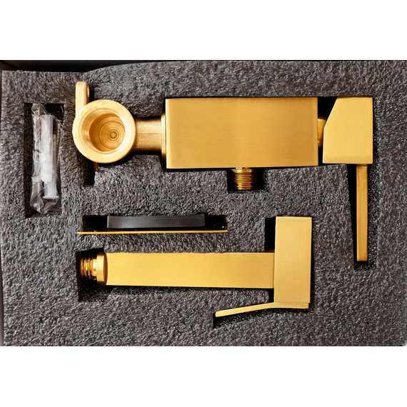 Гигиенический душ CeramaLux KBS/007, золото матовое, Цвет производителя: золото матовое - фото 2